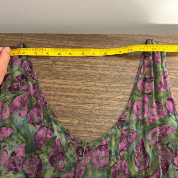 💕 Swift originals Floral Sleeveless Maxi Dress L - Picture 8 of 12